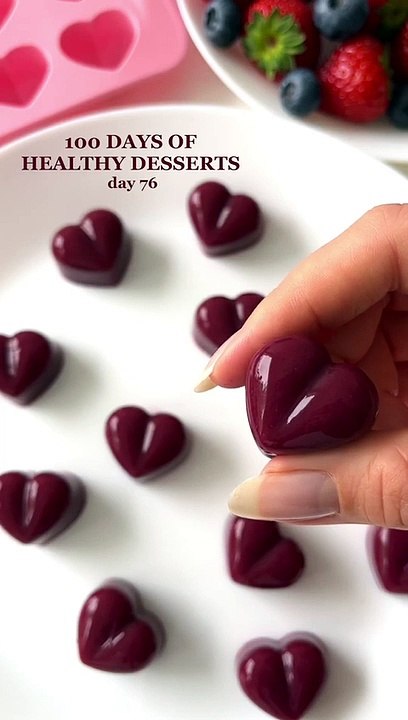 Healthy berry gummies