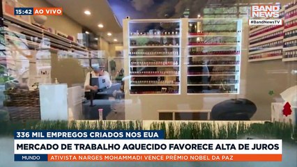 Mercado de trabalho aquecido favorece alta de juros | BandNews TV