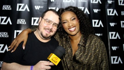 IZA estreia turnê em Curitiba e fala de fase atual: ‘Melhor momento’