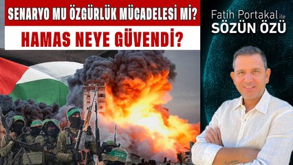 SENARYO MU ÖZGÜRLÜK MÜCADELESİ Mİ? HAMAS NEYE GÜVENDİ?