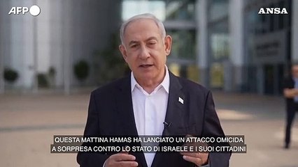 Netanyahu: "Non e' un'operazione, siamo in guerra"