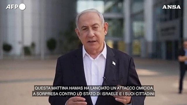 Netanyahu: Non e' un'operazione, siamo in guerra
