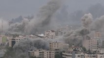 قصف إسرائيلي عنيف على قطاع #غزة الآن  #العربية