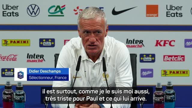 Bleus - Deschamps “attristé” par le cas Pogba