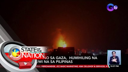 Grupo ng Pinay caregivers sa Israel, nagtago sa mga bomb shelter para makaligtas mula sa mga airstrike | SONA