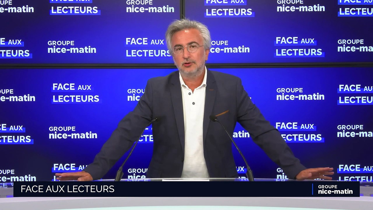 Fabien Roussel face à nos lecteurs dans le studio du Groupe Nice-Matin ce mercredi à midi