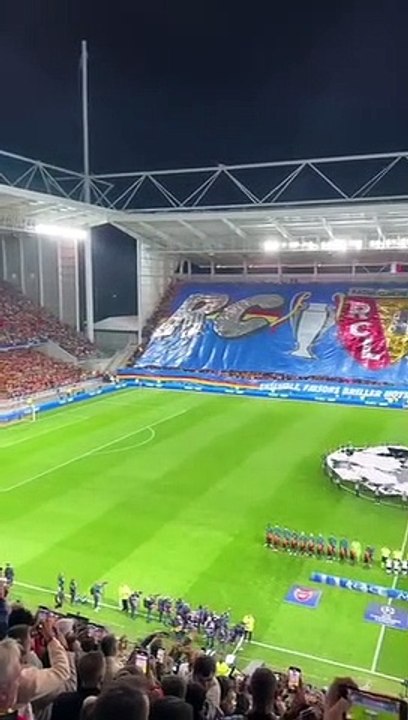 Lens at home in the Champions League against Arsenal 03.10.2023. #ultras #ultrasworld #GoalGank12 #superfans