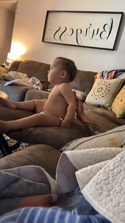 Bossy Baby Demands Back Rubs