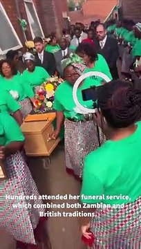 Loveness Mwelwa’s funeral at Lifehouse Church on Chatsworth Road, Chesterfield