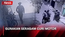 Masih Gunakan Seragam Pramuka, Tiga Pelajar Curi Motor di Tanjung Priok