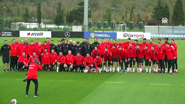 A Milli Futbol Takımı, Hırvatistan maçı hazırlıklarına başladı