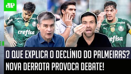 QUE DEBATE! "NÃO DÁ MAIS, cara! TÁ CLARO que CHEGOU A HORA de o Palmeiras..." OLHA essa DISCUSSÃO!