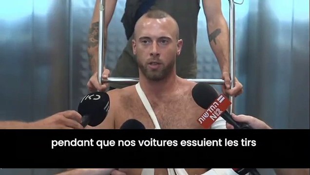 Attaque du Hamas - Un jeune qui était à la Rave Party qui a tourné au massacre craque en pleine conférence de presse : Ils ont tué mon amie devant mes yeux. Elle a été fusillée à bout portant.