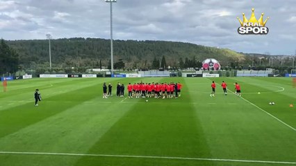 Vincenzo Montella'nın ilk idmanında eğlenceli görüntüler