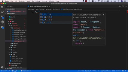 Final touches and publishing (Legacy) - Swapping our loading indicator for Placeholders