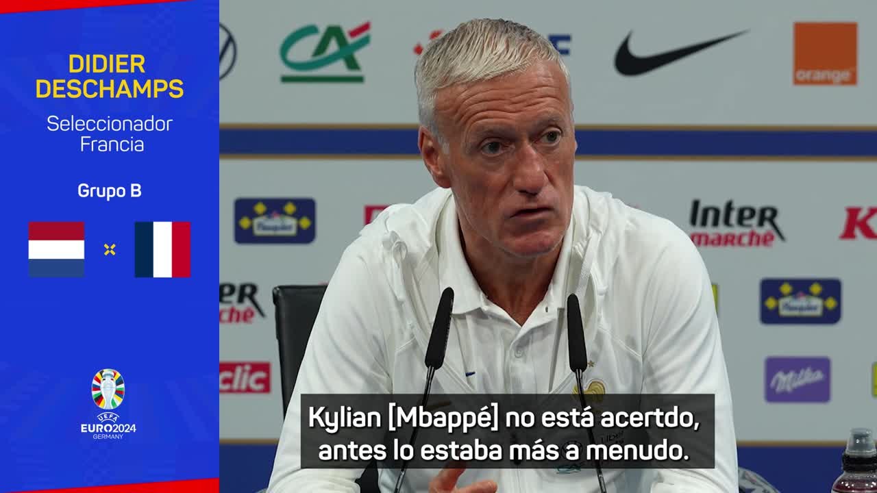 Deschamps opina del momento de Mbappé y la crisis de Paul Pogba