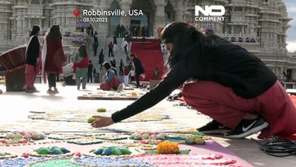 Größter Hindu-Tempel außerhalb Indiens in den USA eröffnet