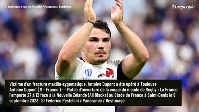 J'ai été agacé... : Antoine Dupont opéré de sa fracture à la mâchoire, son chirurgien pousse un énorme coup de gueule