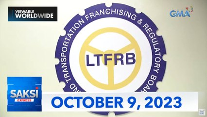 Saksi Express: October 9, 2023 [HD]