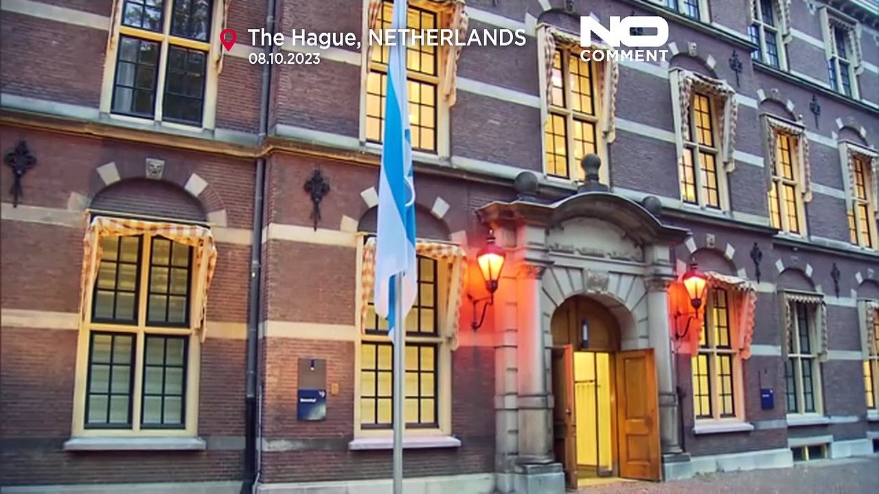 پرچم اسرائیل به نشانه همبستگی در شهرهای مختلف اروپایی برافراشته شد