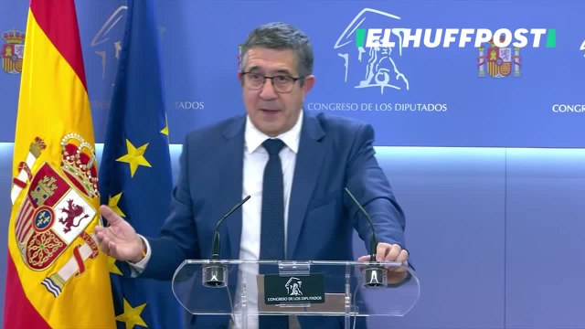 Patxi López: El PP debería tener un límite en lo que es la agitación, y lo que es la crispación
