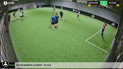 But de Bixente Laurent - FC CAZ