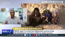 Afghanistan earthquake aftermath: 'There is very high level of trauma and shock'