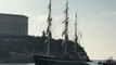 VIDÉO. Le Belem, plus vieux trois-mâts de France, fait son entrée dans le Vieux-Port de Marseille