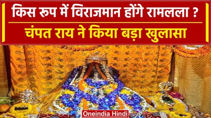 Ayodhya Ram Mandir: गर्भगृह में किस रूप में विराजमान होंगे रामलला, जानें | वनइंडिया हिंदी #Shorts