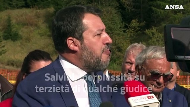 Apostolico, Salvini: Perplesso sulla terzieta' di qualche giudice