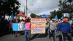 Guatemala completa ocho días de protestas y campesinos se unen con 
