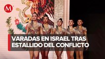 La selección mexicana de gimnasia rítmica informaron que se encuentra en una zona segura en Israel