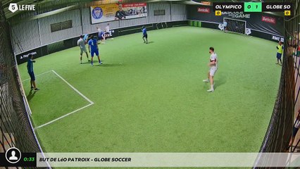 But de Léo Patroix - GLOBE SOCCER