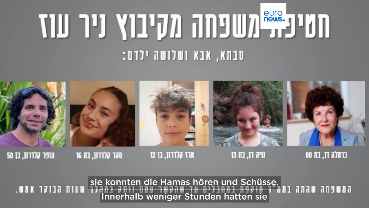 Angehörige bangen um das Leben der Hamas-Geiseln