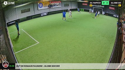 But de Romain Faugere - GLOBE SOCCER