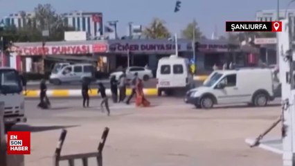 Şanlıurfa’da sokak ortasında birbirlerine ateş ettiler