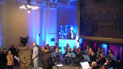 Cecilia Moreau entregó a Abel Pintos la mención de Honor Juan Bautista Alberdi en la Cámara de Diputados