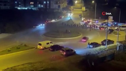 Ordu'da kavşakta drift yapan 5 araç sürücüsüne 36 bin 534 TL ceza