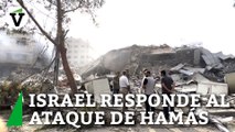 Israel toma represalias con bombardeos a la Franja de Gaza tras los ataques de Hamás