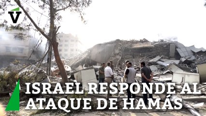 Download Video: Israel toma represalias con bombardeos a la Franja de Gaza tras los ataques de Hamás