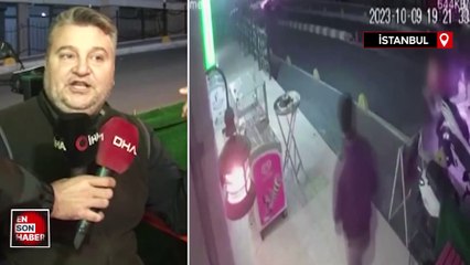 Kağıthane’de seyir halindeki motosiklet alev topuna döndü