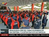 Gobernación del estado Táchira reinaugura sede de los Bomberos en San Cristóbal