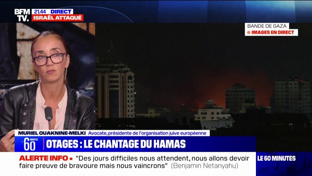 Muriel Ouaknine-Melki (présidente de l’organisation juive européenne): Israël rend service à sa population en bombardant le Hamas dans toutes ses positions, mais rend service également à l'humanité