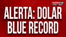 Dolar blue record:aumenta la comida y bajan los salarios