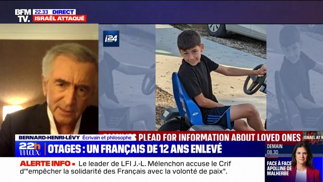 Attaque du Hamas: Il est inévitable d'aller chercher les assassins, d'aller chercher les pogromistes , estime le philosophe Bernard-Henri Lévy