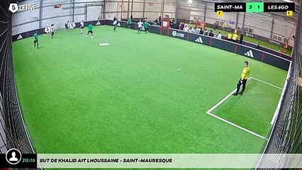 But de khalid Ait Lhoussaine - Saint-Mauresque
