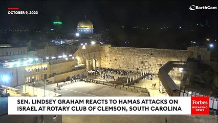 Lindsey Graham Warns 'The Real Culprit' In Israel Attacks Is Iran, Proposes New Steps