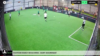 Faute de charly DE OLIVEIRA - Saint-Mauresque