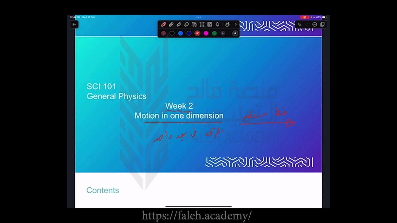 الفصل الثاني  الدرس الاول