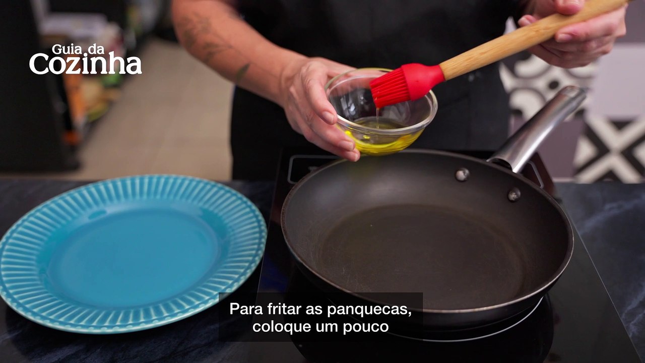 Como fritar panqueca sem grudar na frigideira